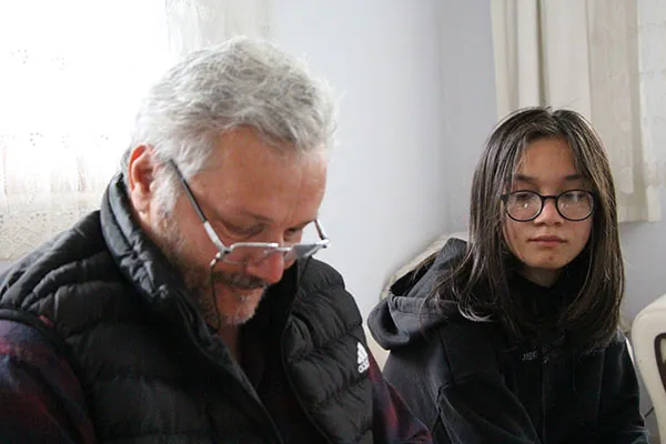 Yusuf Ay ve Kızı Kübra Hanife