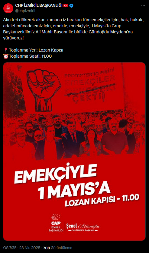 1 Mayıs Yürüyüşü