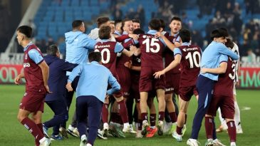 Trabzonspor U19 Avrupa Kupasına Bir Adım Uzakta