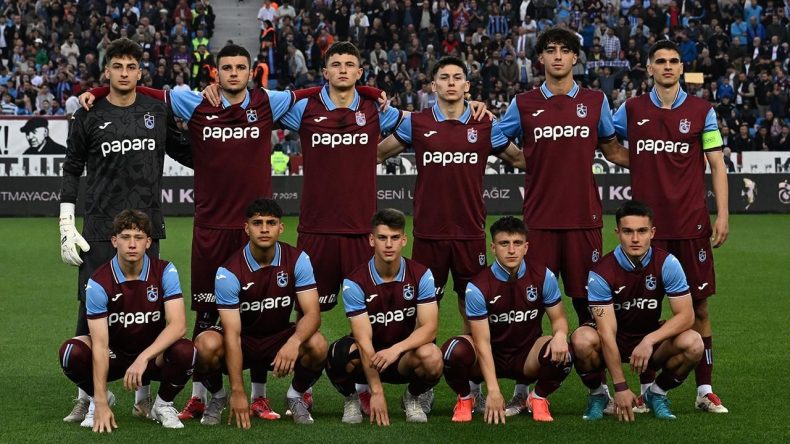 Trabzonspor U19 tarih yazdı: Genç bordo-mavililer Avrupa ikincisi