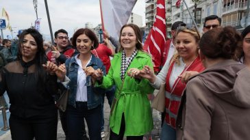 Başkan Mutlu Gündoğdu’da: Emeğin hak ettiği yere gelmesi için yürüyoruz