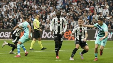 Beşiktaş Evinde Mağlup: 1 – 2
