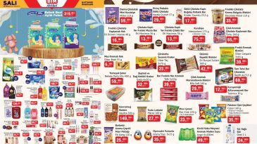 BİM 13 Mayıs Kataloğunu Açıkladı: Bebek Bezinden Çikolataya Çeşitli Ürünler Uygun Fiyatlarla Raflarda