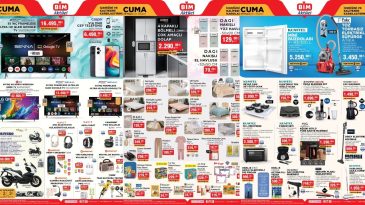 BİM, 9 Mayıs 2025 Kataloğunu Tanıttı: Motosikletlerden Televizyonlara, Akıllı Saatlerden Buzdolaplarına Yüzlerce Ürün İndirimde