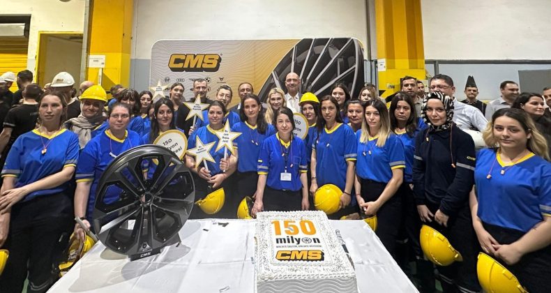 CMS’den Bir Başarı Daha: 150 Milyonuncu Jant Banttan İndi