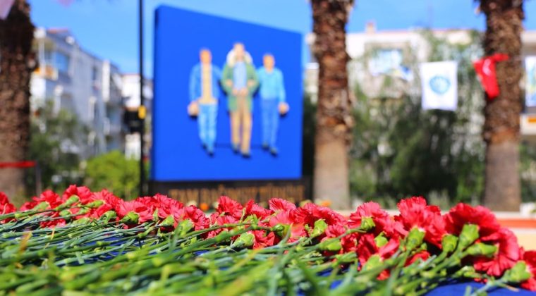 Deniz Gezmiş, Hüseyin İnan ve Yusuf Aslan’ın adı İzmir’de yaşayacak: Karabağlar’da Üç Fidan Parkı ve Anıtı açıldı
