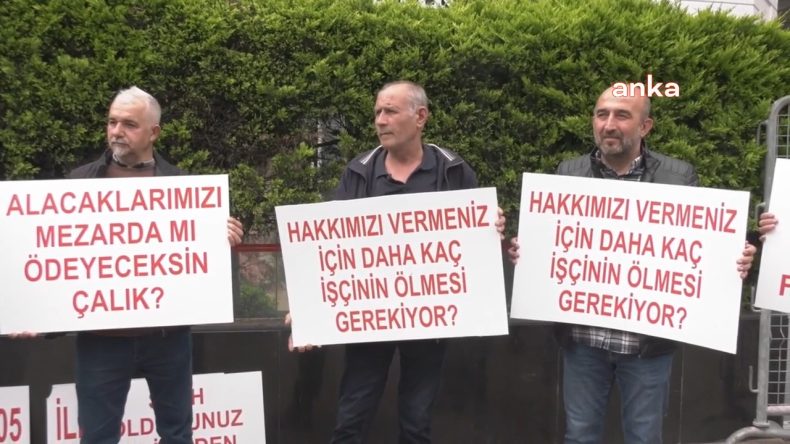 Eğrek’in İş Arkadaşları Çalık Holding Önünde Toplandı: Hakkımızı İstemeye Geldik, Bizi de Mi Döverek Öldüreceksiniz?