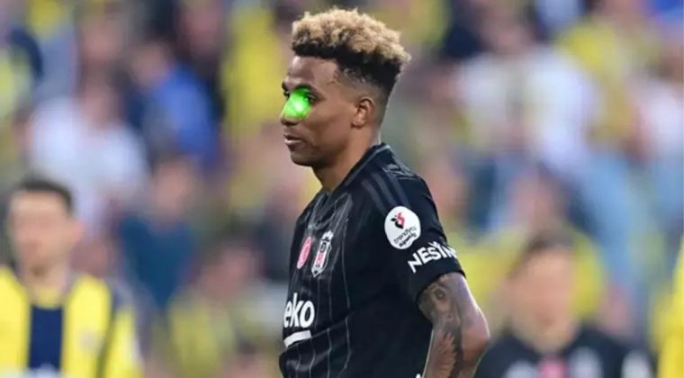 Gedson Fernandes’e lazer tutan taraftarın cezası belli oldu