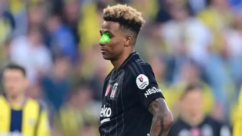 Gedson Fernandes’e lazer tutan taraftarın cezası belli oldu