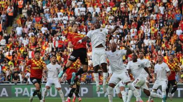 Göztepe ilk yarıda üstünlüğünü koruyamadı: 1-1