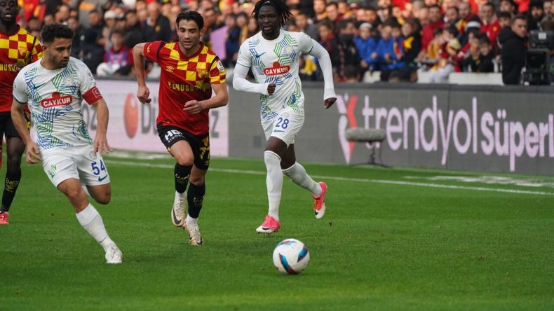 Göztepe, Rize Deplasmanında Direnemedi: 6-3