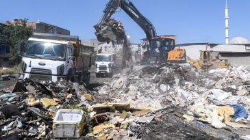 İzmir Buca’da 1100 Ton Kaçak Atık Temizlendi