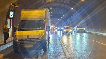 İzmir Emniyeti Yola Çıkacakları Uyardı: Tüneldeki Araç Arızası Karşıyaka İstikametini Tıkadı