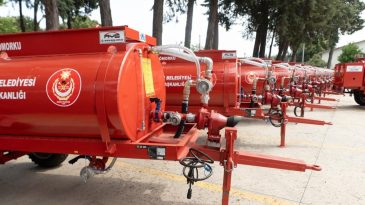 İzmir Kırsalına Yangın Söndürme Tankerleri: 125 Araç Daha Dağıtılacak