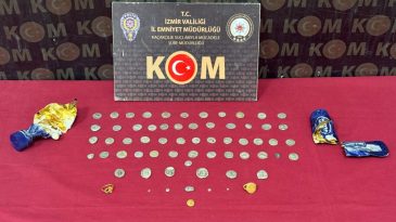 İzmir’de Kaçakçılıkla Mücadele: Diş Macunu Tüplerinden Sikke ve Altın Bulundu