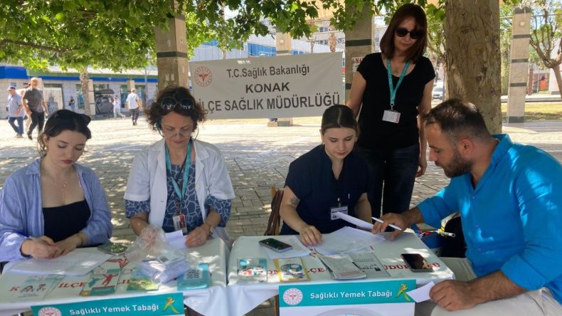 İzmir’de obeziteyle mücadele hamlesi: Konak Meydanı’nda boy ve kilo ölçümü uygulaması başladı