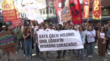 İzmir’de Öğrencilerden ‘Erol Eğrek’ Tepkisi: Biz Suçluları İyi Biliyoruz