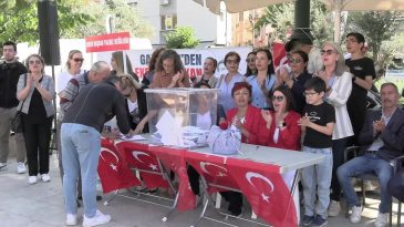 İzmir’den İmamoğlu’na Mektup Gönderimi Bisikletlerle Yapıldı
