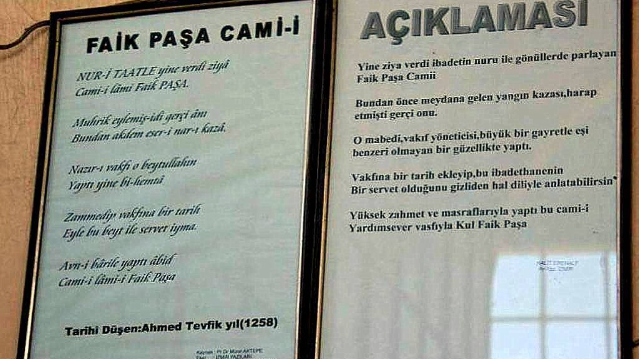 İzmir Faik Paşa Medresesi