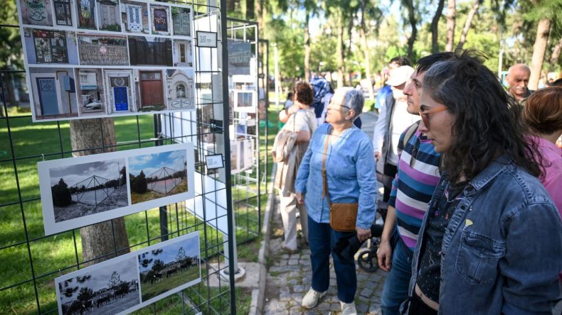 Kursiyerler sahaya çıktı, Bornova’yı kadrajladı: Sergi 31 Mayıs’a kadar sürecek!