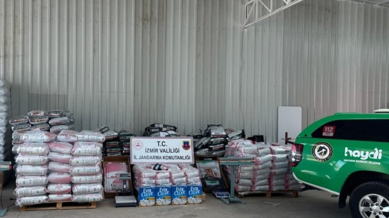 Menemen’de Sahte Hayvan Maması Yakalandı: 14 Ton Ele geçirildi