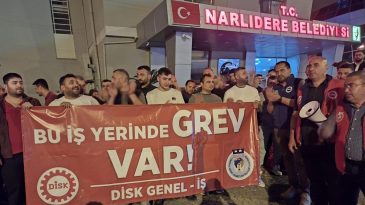 Narlıdere Belediyesi’nde Grev Haykırışı: Yüzde 44.38 Teklif Masada Bekliyor
