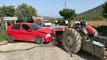 Ödemiş’te Trafik Kazası: 4 Kişi Yaralandı
