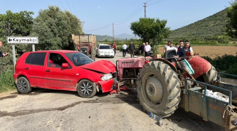 Ödemiş’te Trafik Kazası: 4 Kişi Yaralandı