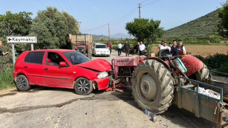 Ödemiş’te Trafik Kazası: 4 Kişi Yaralandı