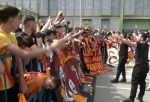 Şampiyon Galatasaray İzmir’de Coşkuyla Karşılandı