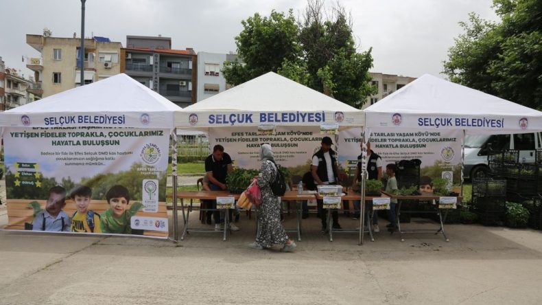 Toprak Bu Kez Umut Verdi: Efes’te Fideler Yardım İçin Satıldı