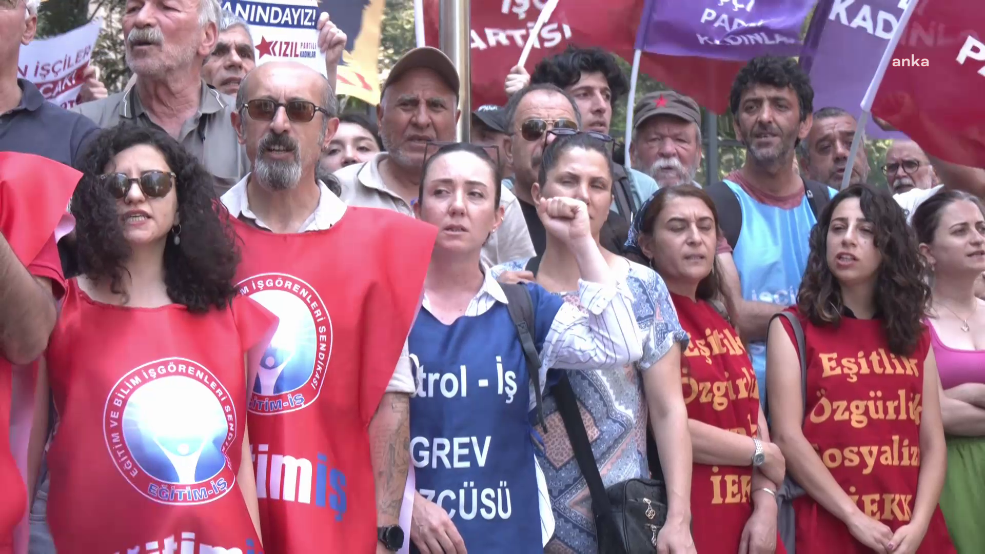 Temel Conta İşçileri Direniş 2