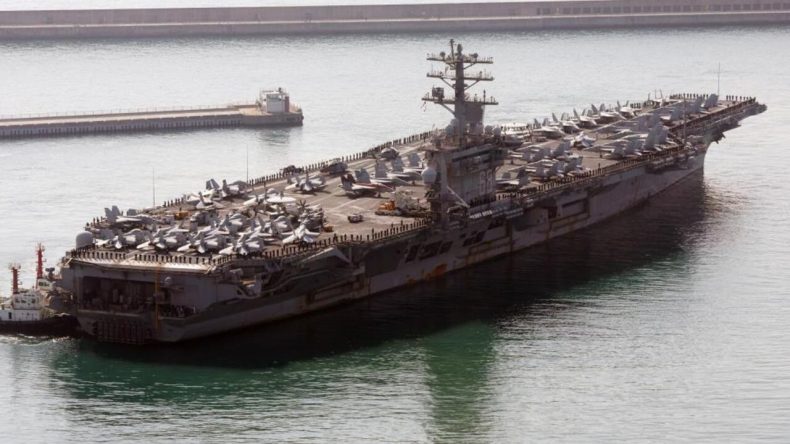 ABD’den Orta Doğu’ya askeri takviye: USS Nimitz görevde