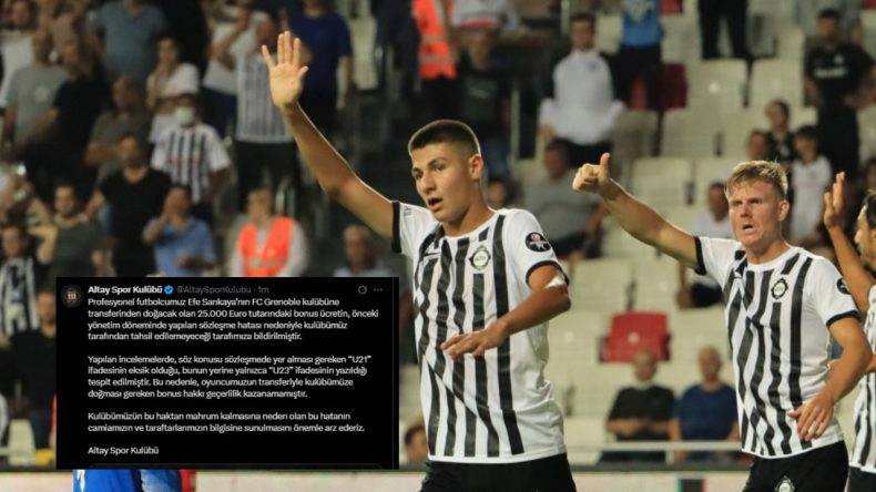 Altay'da Efe Sarıkaya Transferindeki Hatanın Bedeli Ağır Oldu