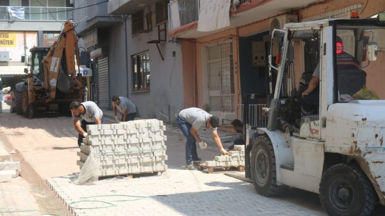 Bayraklı’da Yol Çalışmaları Sürüyor: Tepekule’deki İyileştirmeler Tamamlandı