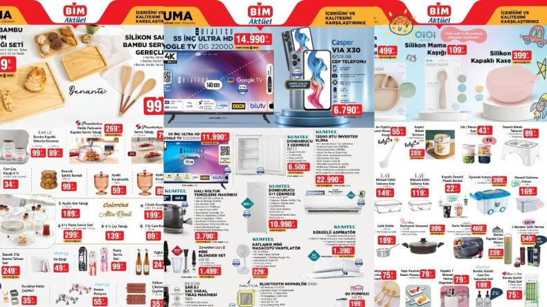 BİM 27 Haziran Cuma Aktüel Kataloğu Yayınlandı: Elektronik ve Ev Ürünlerinde Büyük Fırsatlar