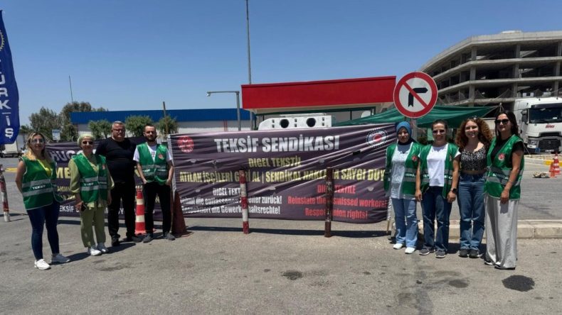 DIGEL Tekstil’de sendikalı işçiler işten atıldı: İzmir’de direniş 158 gündür sürüyor