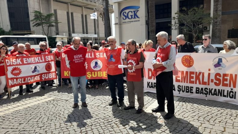 Emekliler İzmir’den ses yükseltti: İkramiye değil bayram harçlığı!