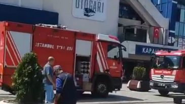 Esenler Otogarı’nda korkutan yangın