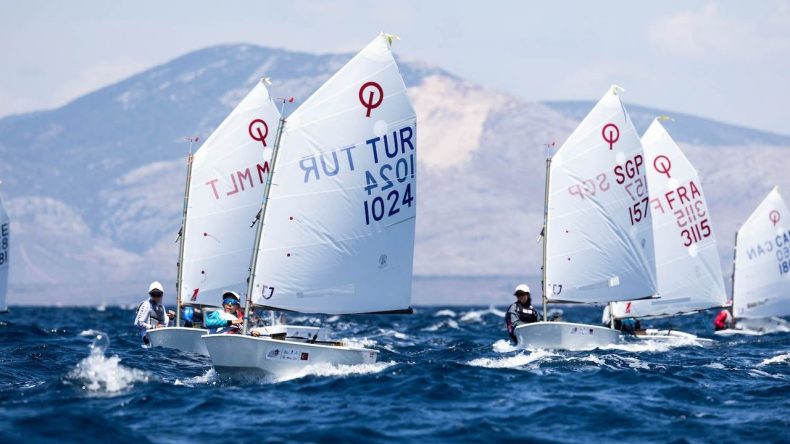 Genç Yelkenciler Çeşme’de Yarışıyor: Final Turu Bugün Gerçekleştirilecek
