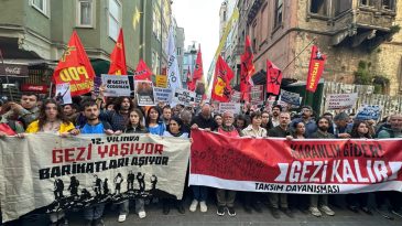 Gezi eylemlerinde hayatını kaybedenleri andılar, gözaltına alınan 83 kişi serbest bırakıldı