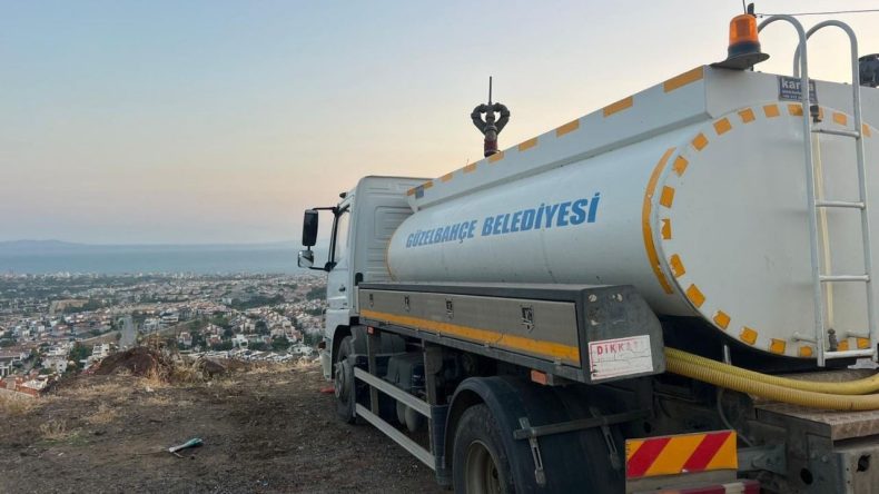 Güzelbahçe’de Yaz Nöbeti: Yangınlara Karşı Gece Gündüz Gözetim