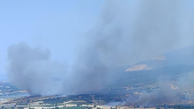 İzmir Kınık’ta Orman Yangını Kontrol Altına Alındı: Soğutma Çalışmaları Devam Ediyor