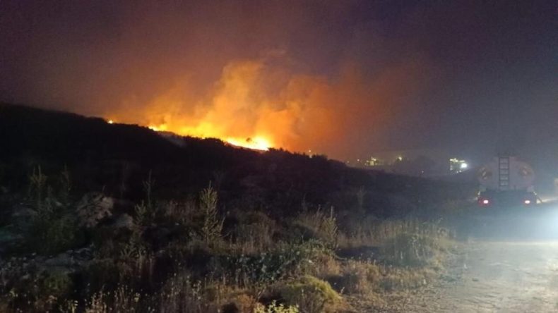 İzmir Menemen’de Yangın: Ekipler Hızla Seferber Oldu