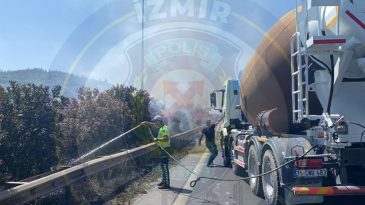 İzmir Otoyolu’nda Yangın Alarmı: Buca İstikametinde Trafik Durma Noktasına Geldi