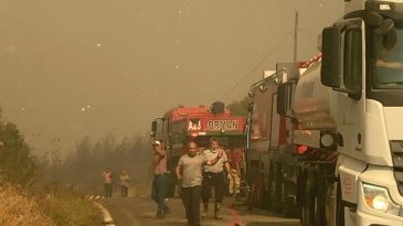 İzmir'de Kritik Aşama: Yerleşim Yerlerine Sı&ccedil;rayan Yangınlar Kontrol Altına Alındı