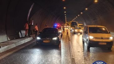 İzmirli Sürücüler Dikkat: Bayraklı Tünelleri’nde Araç Arıza Durumu!