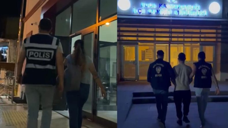 Kesinleşmiş Hapis Cezası Olan İki Hükümlü İzmir’de Yakalandı