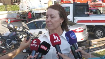 Konak Belediye Başkanı Mutlu: İtfaiyenin olağanüstü çabalarıyla yangın kontrol altına alındı