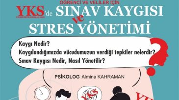 Menderes’te Sınav Kaygısı ve Stres Yönetimi Eğitimi